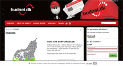 Desktop Screenshot of budnet.dk